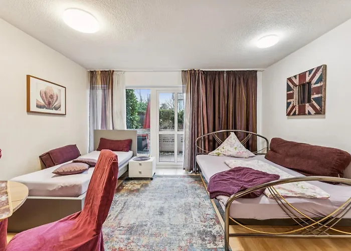 Schickes Zentral In Rhein-main, Wlan&tv *