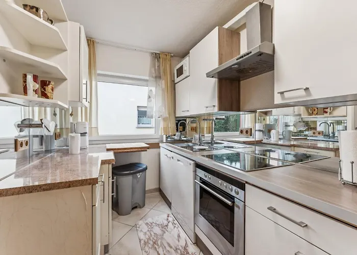 Apartamento Schickes Zentral In Rhein-main, Wlan&tv